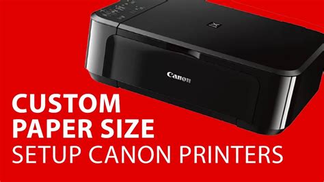 canon printer paper sizes.